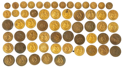 Mexican Navy Buttons