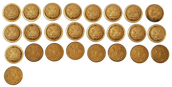 National Guard New York Buttons