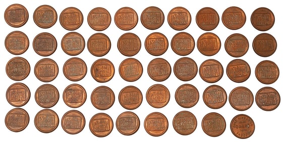 Adams Express Company Buttons