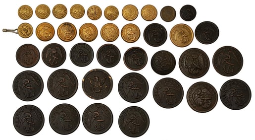US Navy and Marine Buttons