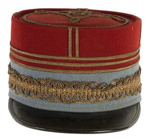French Cavalry Officers Kepi