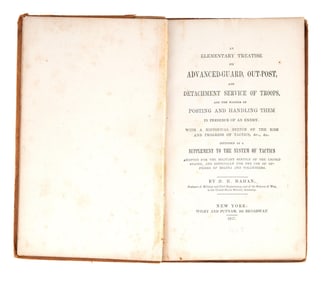 US Military Tactics Manual by D.H. Mahan, Dated 1847