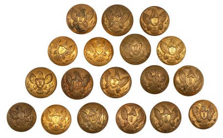 Lot of Infantry Cuff Buttons