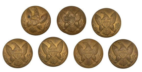 Civil War Era General Service Buttons