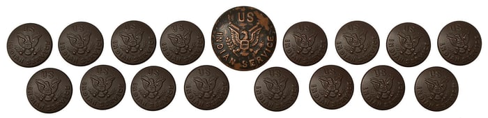 Indian Service Buttons