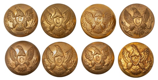 US Cavalry Officers Buttons