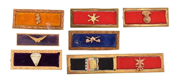 Lot of Mexican Military Academy RIbbons