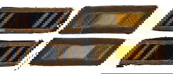 US Civil War Era Company Officer's Shoulder Straps