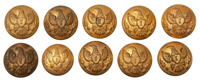 US Officer Cuff Buttons