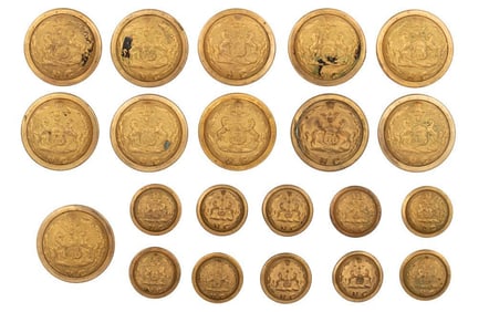 Pennsylvania National Guard Coat Buttons