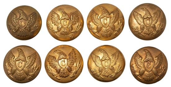US Cavalry Officers Buttons