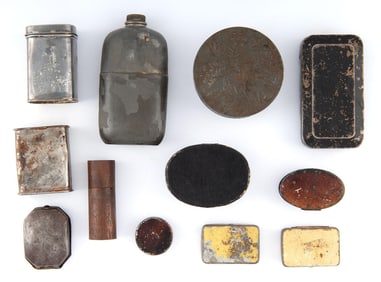 Tin Boxes American 19th Century