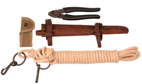 US Calvary Saddle and Horse Tools