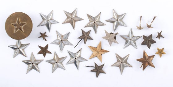 A Grouping of Texas Military Insignia