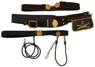 Lot of Military Belts and Pouches