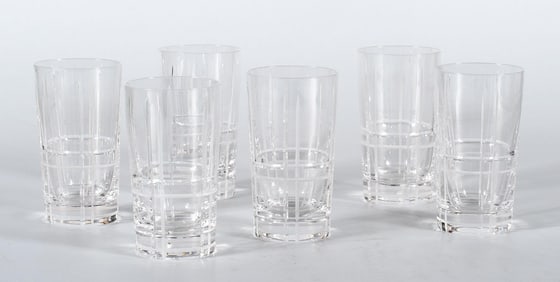 Christofle Highball Crystal Stemware