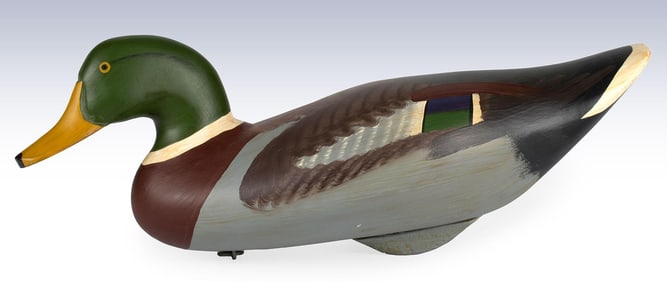 Chesapeake Mallard Painted Duck Decoy