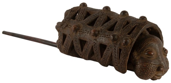 A Bamun Peoples Cameroon Ceremonial Pipe