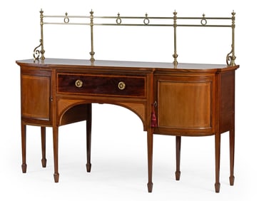 A Federal Style Sideboard in Mahogany