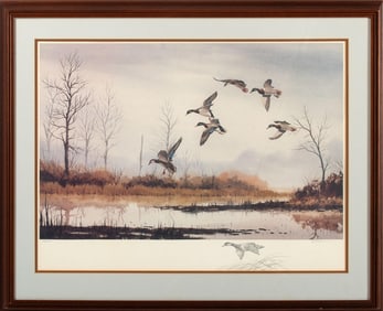 R.J. Nelson Wildlife Lithograph