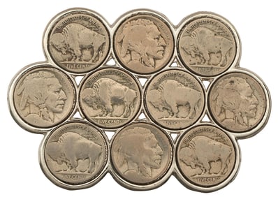 Buffalo Nickle Belt Buckle