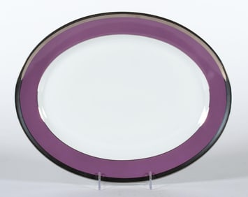 Haviland Laque De Chine Amethyste Platter