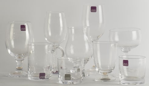 Simon Pearce Various Stemware
