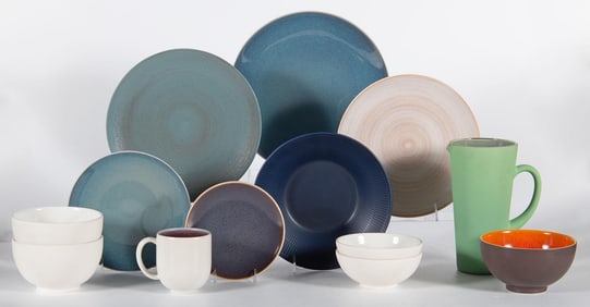 Grouping of Royal Crown Derby & Jars Dinnerware
