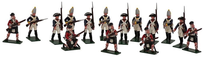 3 Boxes of Soldiers of The World Hand Painted Toy Soldiers