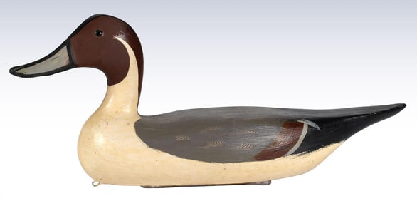 Painted Indiana Duck Decoy