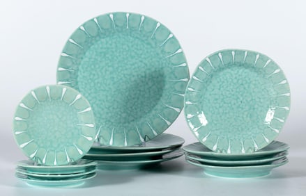Vietri Cascata Canape Dinnerware Plates