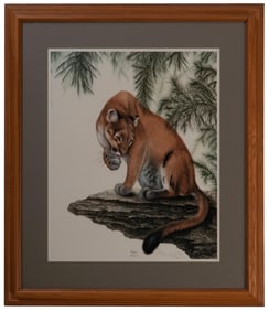 Two I.H. Farnsworth Wildlife Lithographs