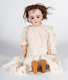 A Vintage Kestner 164 15 1/2 Inch Jointed Doll