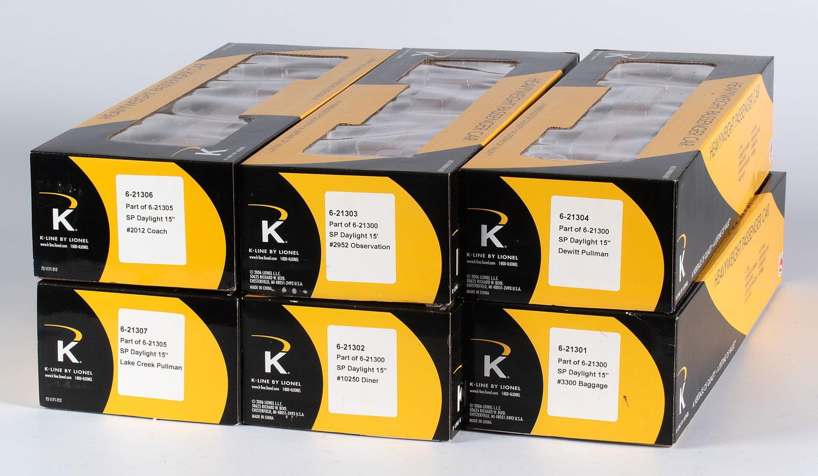 A Group of K-Line Trains by Lionel (1 of 2)