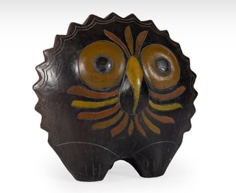 Southwest/ Mexican Inuit Pottery Owl