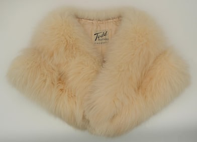 A Vintage Luxury Fox Stole Throw From Todd Brothers of Cincinnati