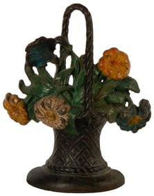 Painted Cast Iron Doorstop