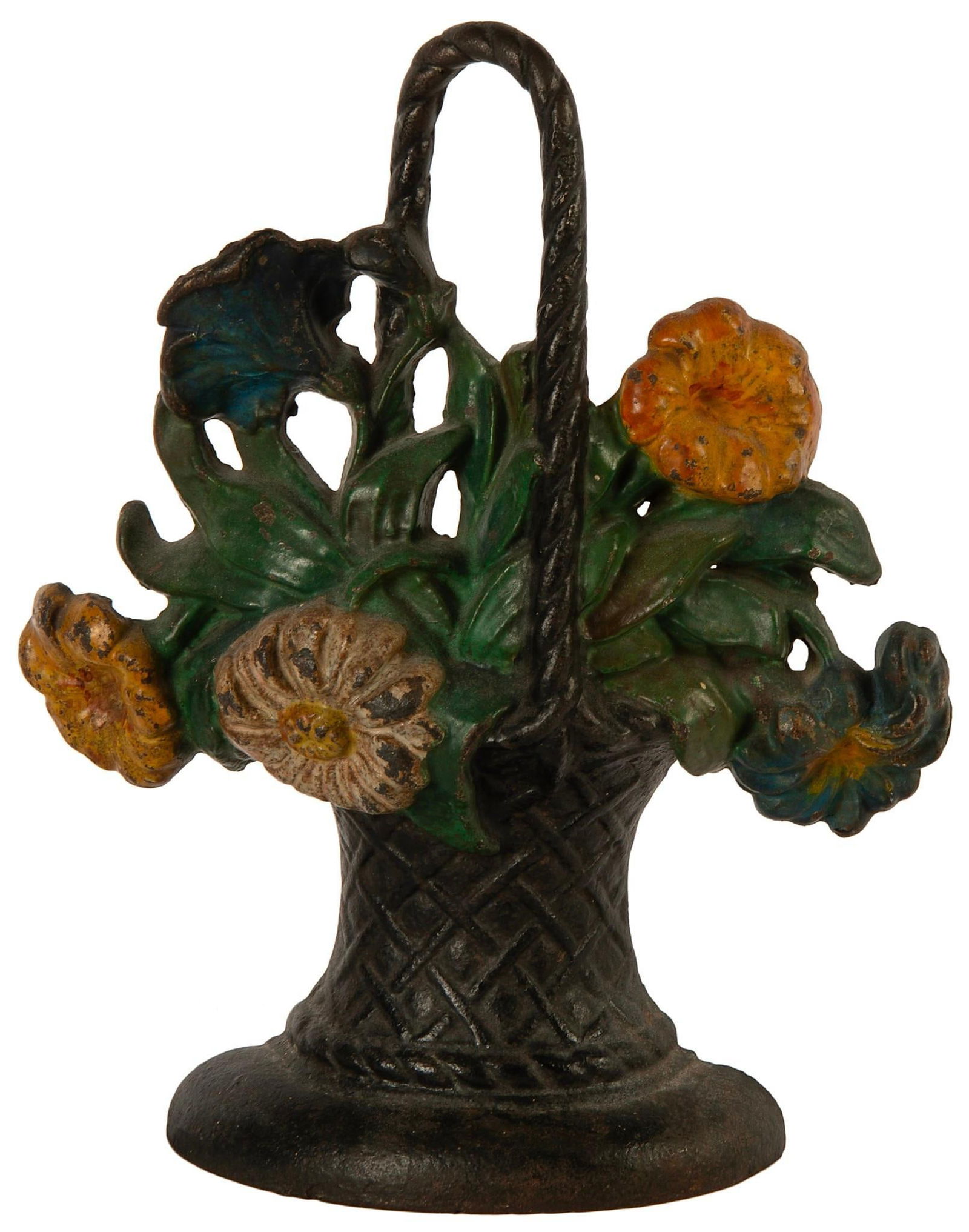 Painted Cast Iron Doorstop (1 of 2)