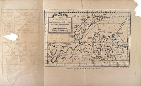 Three 18th Century Map Engravings by Jacques Bellin (1703-1772)