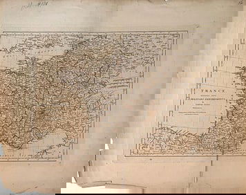 Samuel Dunn New Atlas Map Engravings Lot of 4