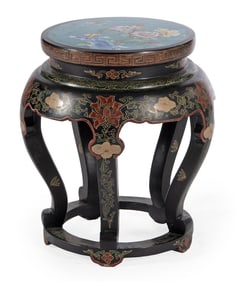 A Chinese Cloisonne Fern Stand