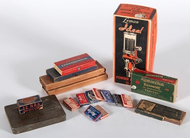 Lyman Marlin Clark Eagle 20th Century Tins Boxes and Supplies Collectibles
