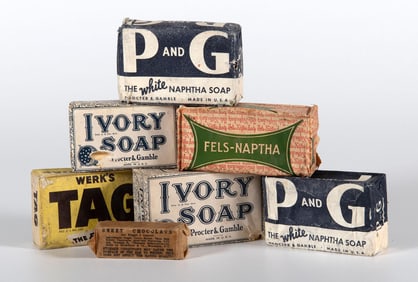 Grouping of Proctor and Gamble Advertisement Soap