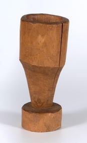 Hand Made Wooden Cup African 20th Century