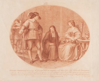 2 18th Century Italian aPortrait Engravings