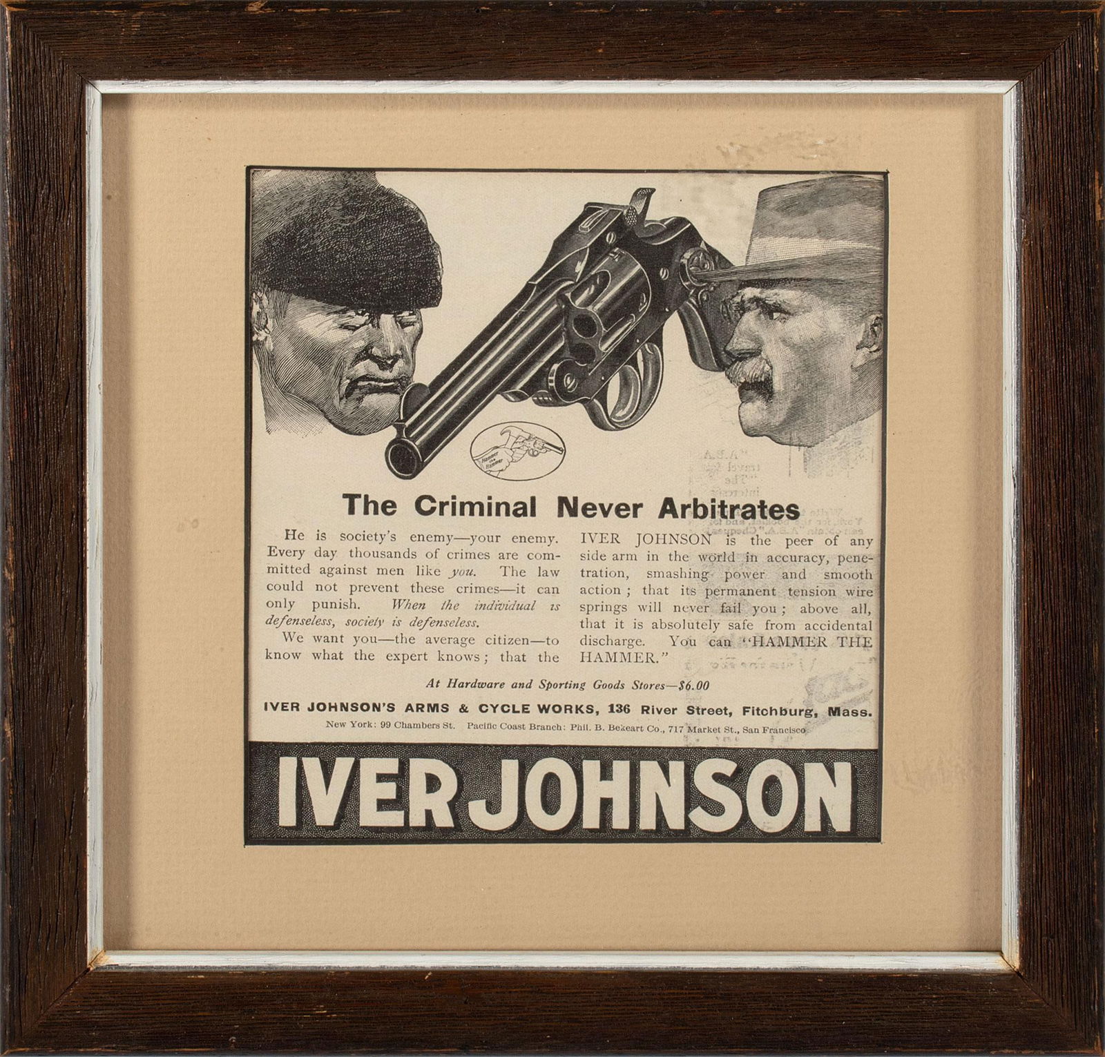 Iver Johnson Early Firearms Ad Posters (1 of 3)