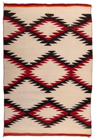 Antique 20th Century Woven Navajo Blanket
