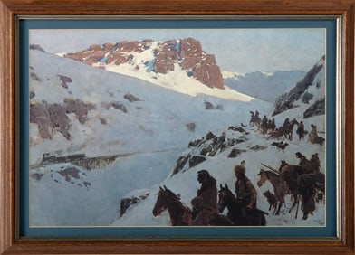 Henry Farny "Morning of a New Day" Lithograph