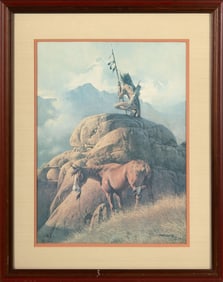 Three Frank McCarthy Western Prints