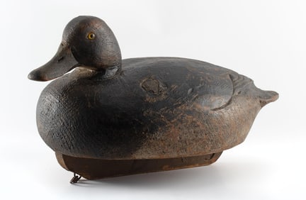 Vintage Ben Schmidt Redhead Hen Duck Decoy